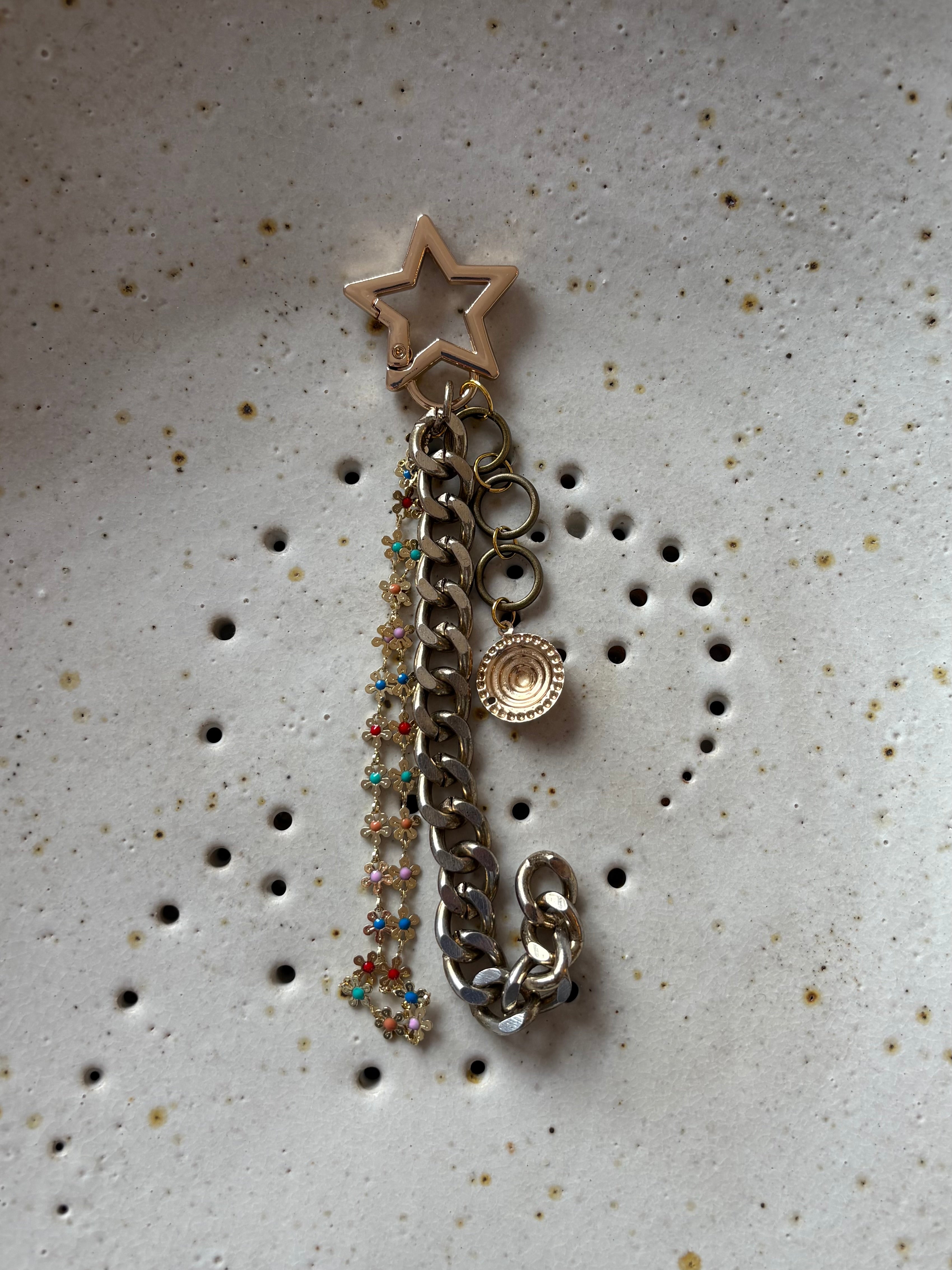Daisy Chain Bag Charm